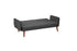 Hudson Sofa Bed Charcoal